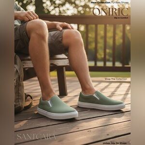 Oniric men’s and women’s slip on shoes